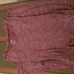 Sonoma soft touch poncho red